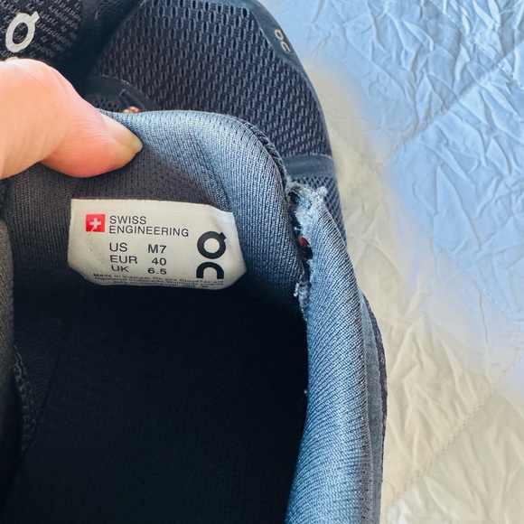 On Running Charcoal Athletic Shoes - Picture 1 of 5